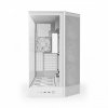 NZXT Obudowa H9 FLOW RGB+ Midi tower z oknem biała